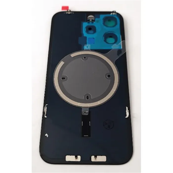 Tapa trasera o tapa bateria negra para iPhone 15 Pro