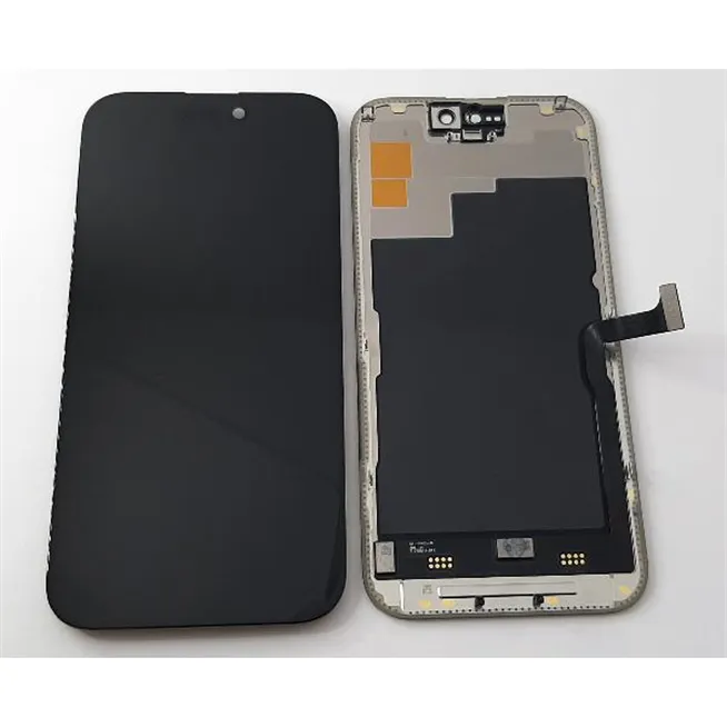 Pantalla lcd para IPhone 15 Pro A2848 A3101 A3102 A3104 mas tactil negro sin IC calidad premium