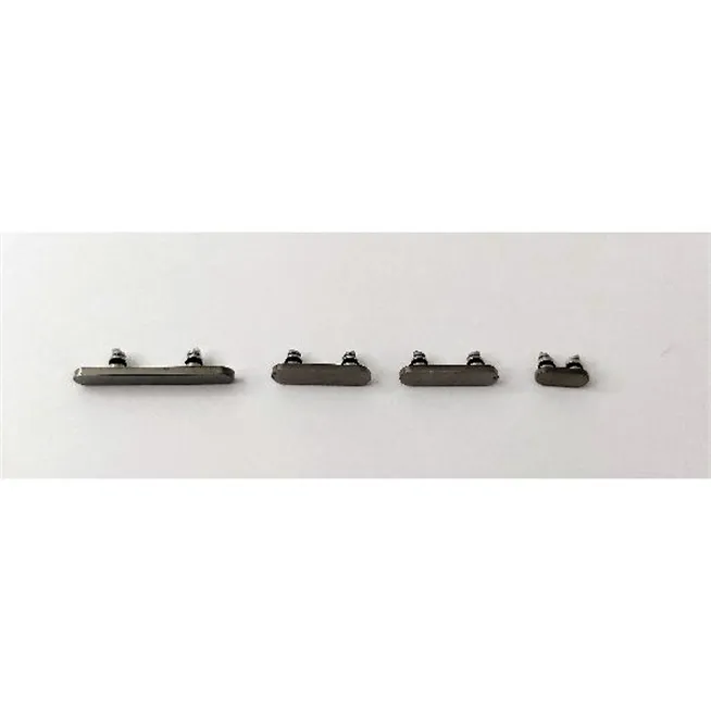 Set 4 botones dorados para IPhone 15 Pro A2848 A3101 A3102 A3104 IPhone 15 Pro Max A2849 A3106 A3105 A3108 calidad 