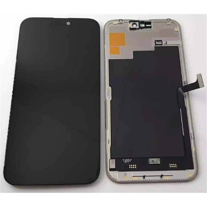Pantalla lcd para IPhone 15 Pro Max A2849 A3106 A3105 A3108 mas tactil negro sin IC calidad premium