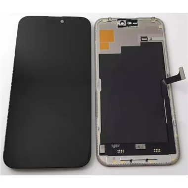 Pantalla lcd para IPhone 15 Pro Max A2849 A3106 A3105 A3108 mas tactil negro sin IC calidad premium