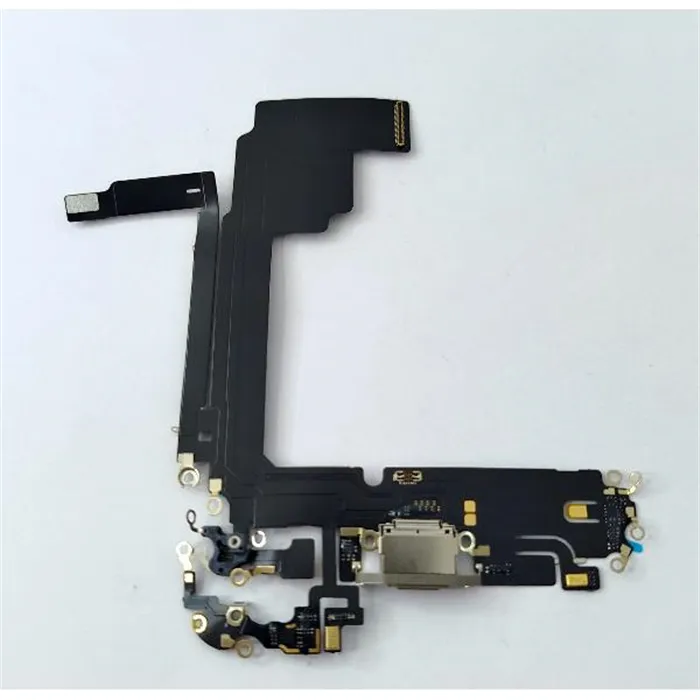 Flex puerto de carga gris para Iphone 15 Pro Max compatible