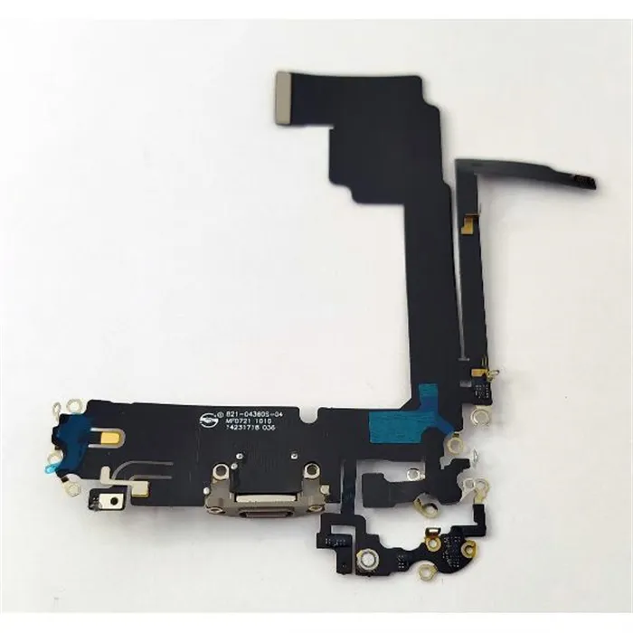 Flex puerto de carga gris para Iphone 15 Pro Max compatible