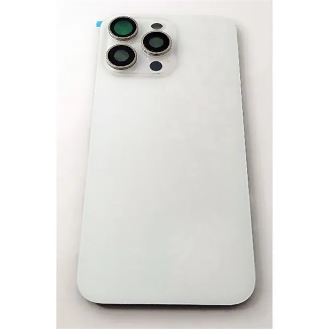 Tapa trasera o tapa bateria blanca para iPhone 15 Pro Max