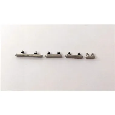 Set 4 botones blancos para IPhone 15 Pro A2848 A3101 A3102 A3104 IPhone 15 Pro Max A2849 A3106 A3105 A3108 calidad 