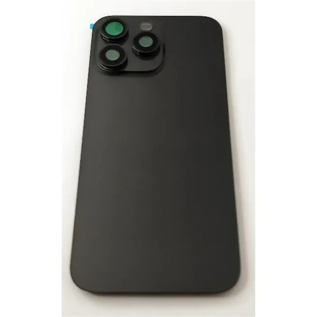 Tapa trasera o tapa bateria negra para iPhone 15 Pro Max