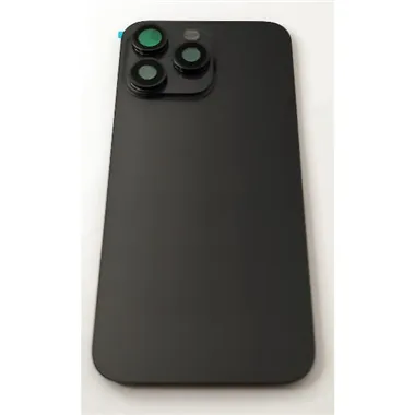 Tapa trasera o tapa bateria negra para iPhone 15 Pro Max