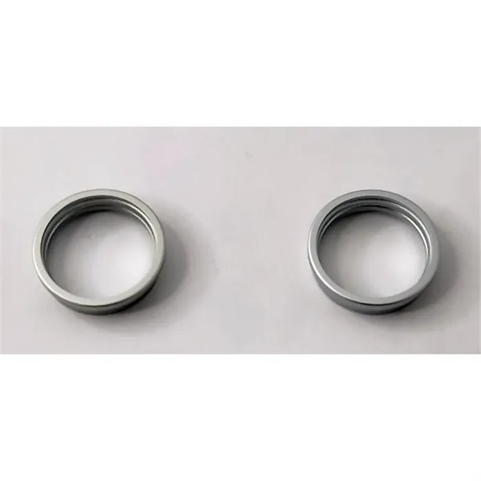 Set de 2 anillos de camara blancos para iPhone 16 A3287 A3081 A3286 A3288 iPhone 16 Plus A3290 A3082 A3289 A3291