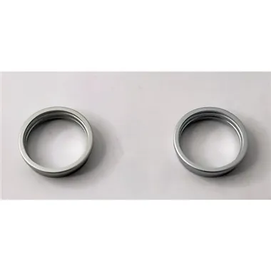 Set de 2 anillos de camara blancos para iPhone 16 A3287 A3081 A3286 A3288 iPhone 16 Plus A3290 A3082 A3289 A3291
