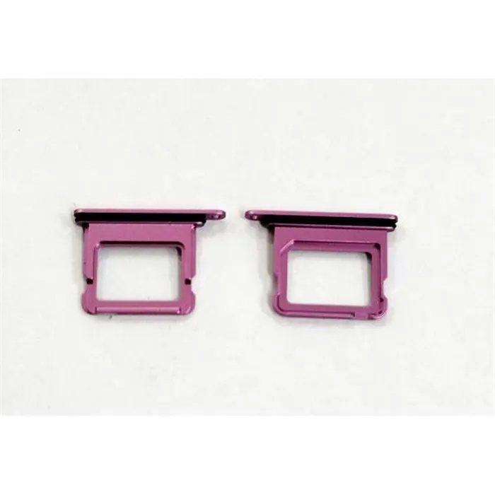 Soporte o bandeja sim rosa Dual sim para iPhone 16 A3287 A3081 A3286 A3288 16 Plus A3290 A3082 A3289 A3291 
