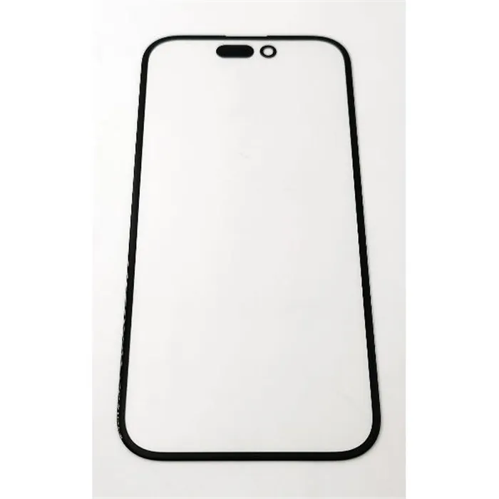 Cristal negro con lamina OCA para Iphone 16 A3287 A3081 A3286 A3288 calidad premium