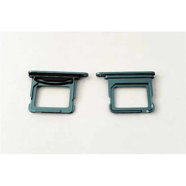 Soporte o bandeja sim verde Dual sim para iPhone 16 A3287 A3081 A3286 A3288 16 Plus A3290 A3082 A3289 A3291 