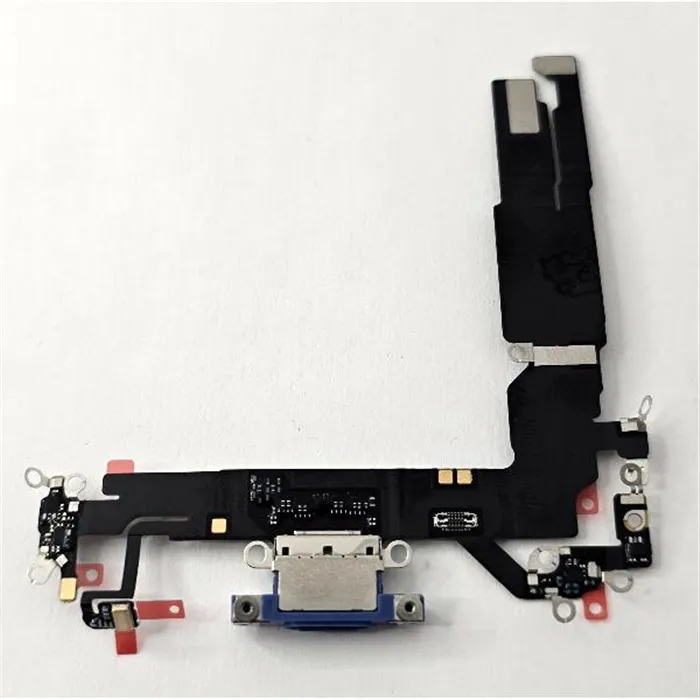 Flex puerto de carga azul para iPhone 16 A3287 A3081 A3286 A3288 calidad premium