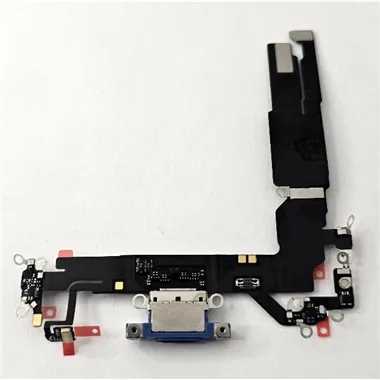 Flex puerto de carga azul para iPhone 16 A3287 A3081 A3286 A3288 calidad premium