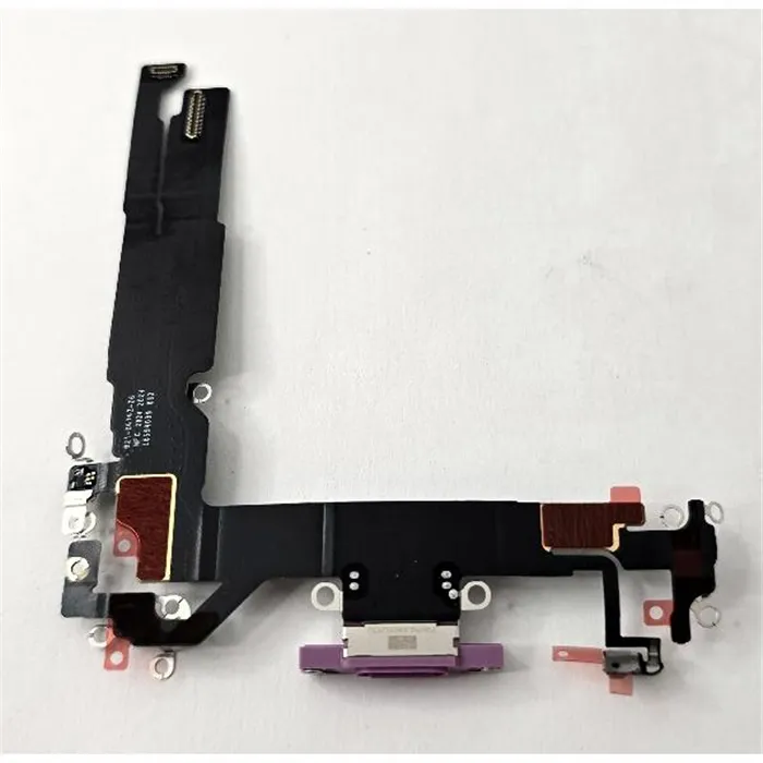 Flex puerto de carga rosa para iPhone 16 A3287 A3081 A3286 A3288 calidad premium