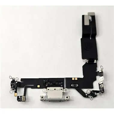 Flex puerto de carga blanco para iPhone 16 A3287 A3081 A3286 A3288 calidad premium