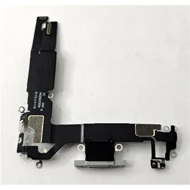 Flex puerto de carga blanco para iPhone 16 A3287 A3081 A3286 A3288 calidad premium