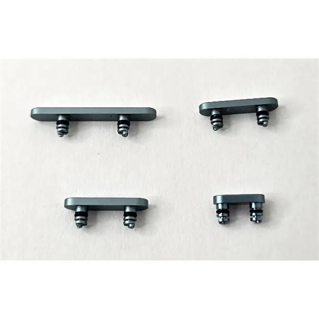 Botones laterales negros para iPhone 16 A3287 A3081 A3286 A3288 iPhone 16 Plus A3290 A3082 A3289 A3291 premium
