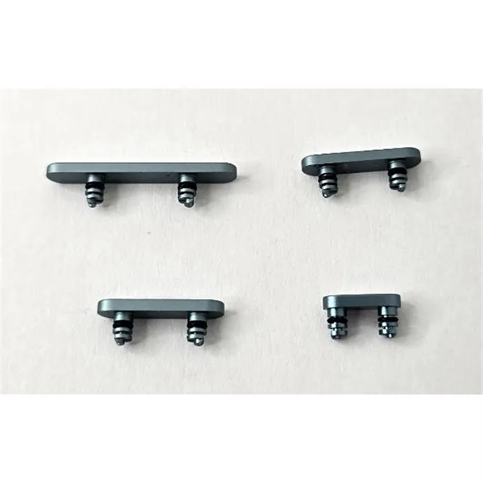 Botones laterales negros para iPhone 16 A3287 A3081 A3286 A3288 iPhone 16 Plus A3290 A3082 A3289 A3291 premium