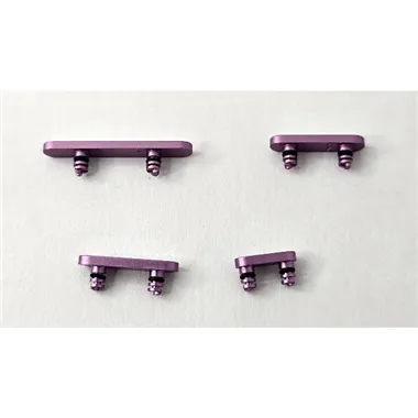 Botones laterales rosas para iPhone 16 A3287 A3081 A3286 A3288 iPhone 16 Plus A3290 A3082 A3289 A3291 premium