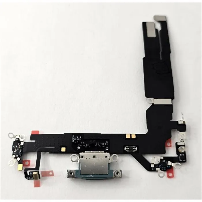Flex puerto de carga verde para iPhone 16 A3287 A3081 A3286 A3288 calidad premium