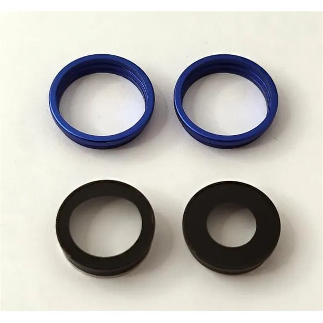 Set de 2 cristales de camara con marco azul para iPhone 16 A3287 A3081 A3286 A3288 16 Plus A3290 A3082 A3289 A3291 