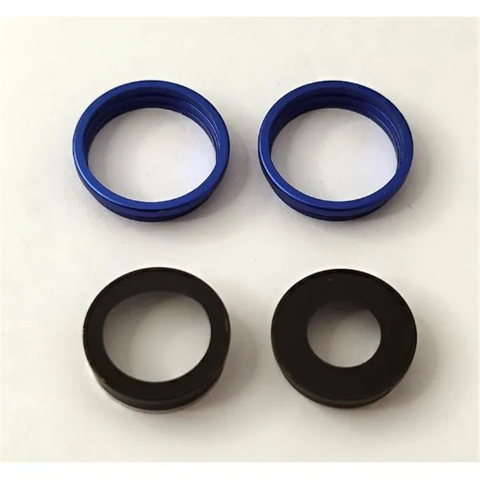 Set de 2 cristales de camara con marco azul para iPhone 16 A3287 A3081 A3286 A3288 16 Plus A3290 A3082 A3289 A3291 