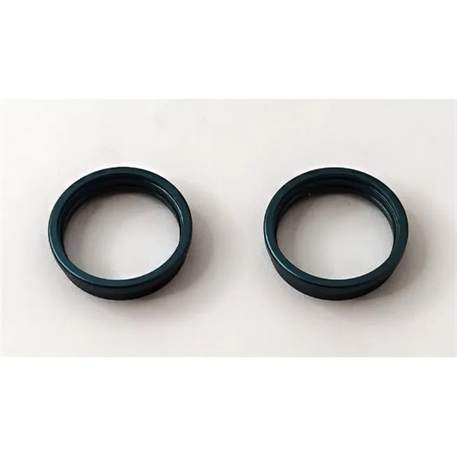 Set de 2 anillos de camara verde para iPhone 16 A3287 A3081 A3286 A3288 16 Plus A3290 A3082 A3289 A3291 premium