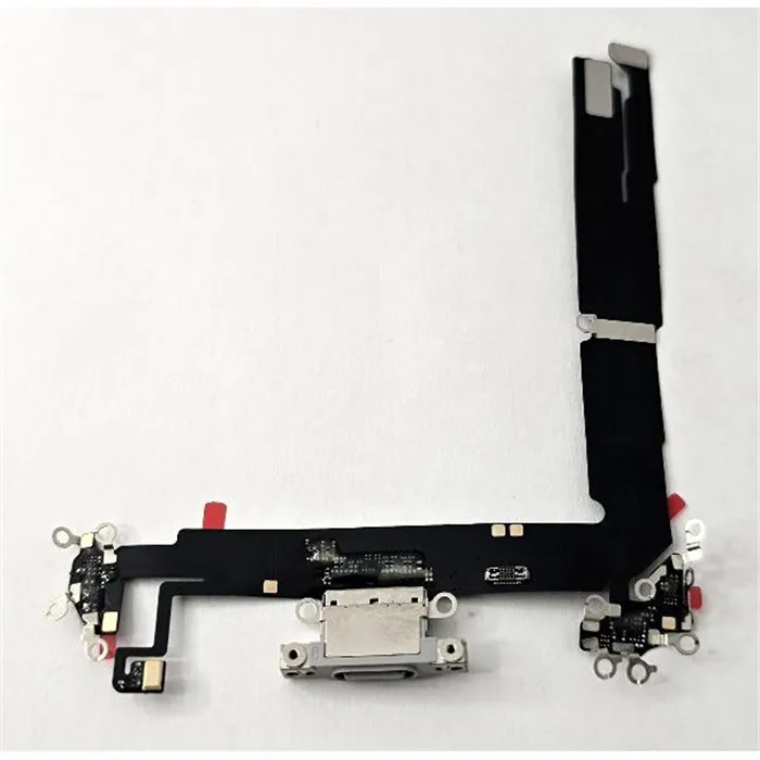 Flex puerto de carga blanco para iPhone 16 Plus A3290 A3082 A3289 A3291 compatible