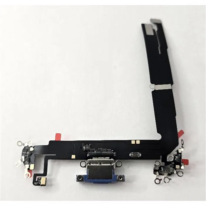 Flex puerto de carga azul para iPhone 16 Plus A3290 A3082 A3289 A3291 compatible