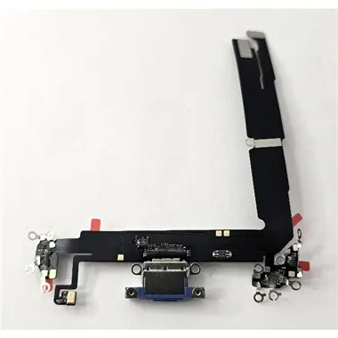 Flex puerto de carga azul para iPhone 16 Plus A3290 A3082 A3289 A3291 compatible