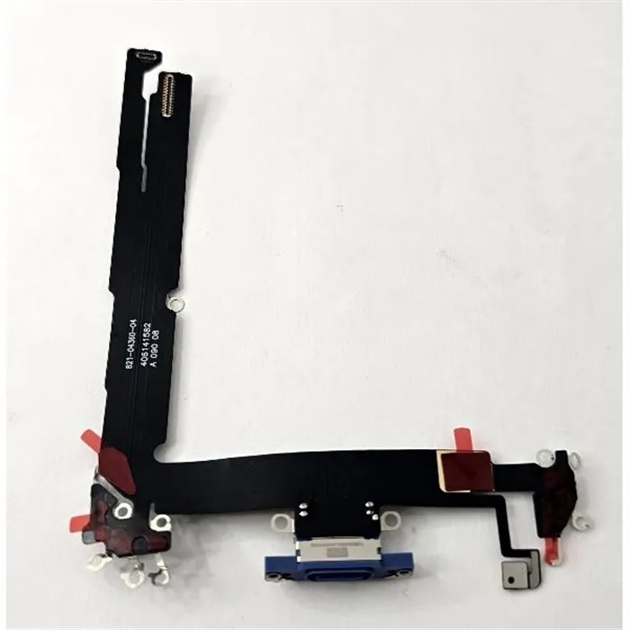 Flex puerto de carga azul para iPhone 16 Plus A3290 A3082 A3289 A3291 compatible