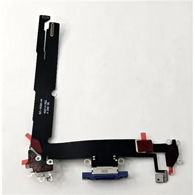 Flex puerto de carga azul para iPhone 16 Plus A3290 A3082 A3289 A3291 compatible