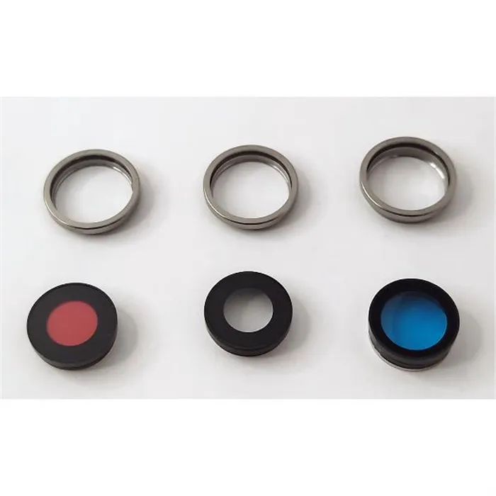 Set 3 cristales camara marco gris para iPhone 16 Pro A3293 A3083 A3292 A3294 16 Pro Max A3296 A3084 A3295 A3297
