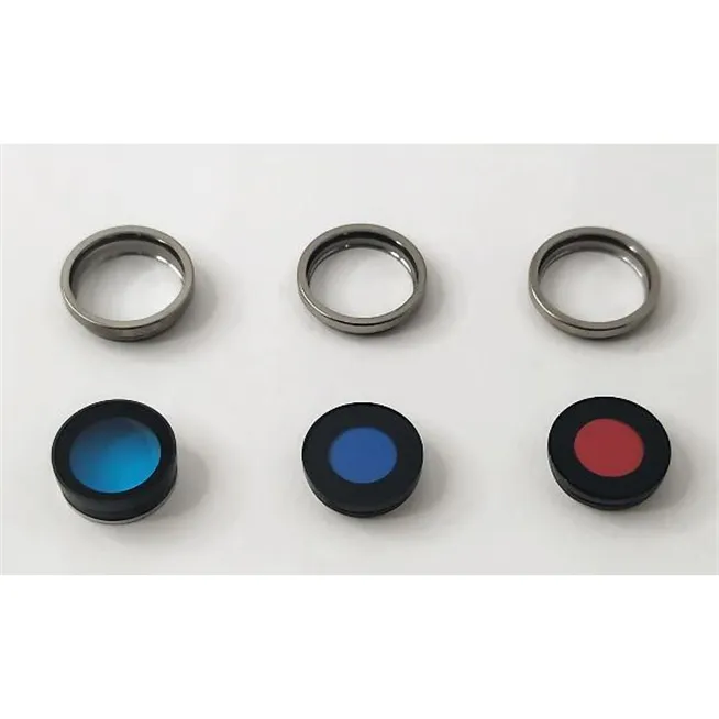 Set 3 cristales camara marco blanco para iPhone 16 Pro A3293 A3083 A3292 A3294 16 Pro Max A3296 A3084 A3295 A3297