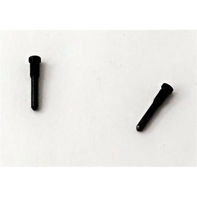Set 2 tornillos inferiores negros para iPhone 16 Pro A3293 A3083 A3292 A3294 16 Pro Max A3296 A3084 A3295 A3297 