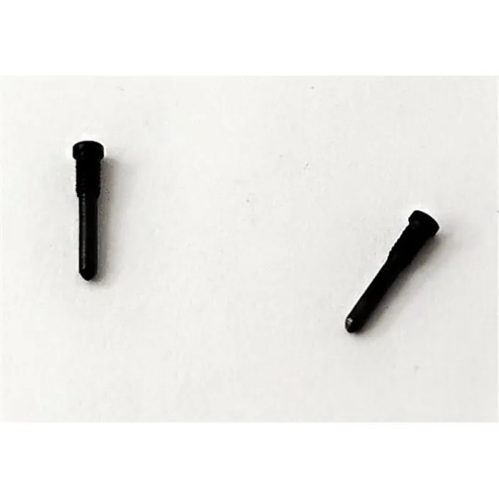 Set 2 tornillos inferiores negros para iPhone 16 Pro A3293 A3083 A3292 A3294 16 Pro Max A3296 A3084 A3295 A3297 