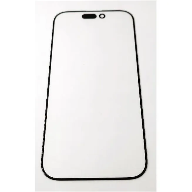 Cristal negro con lamina OCA para iPhone 16 Pro A3293 A3083 A3292 A3294 calidad premium