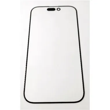 Cristal negro con lamina OCA para iPhone 16 Pro A3293 A3083 A3292 A3294 calidad premium