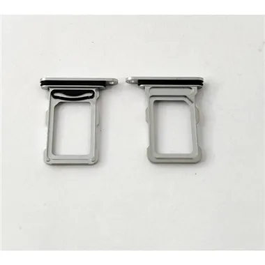 Soporte sim blanca Dual sim para iPhone 16 Pro A3293 A3083 A3292 A3294 16 Pro Max A3296 A3084 A3295 A3297