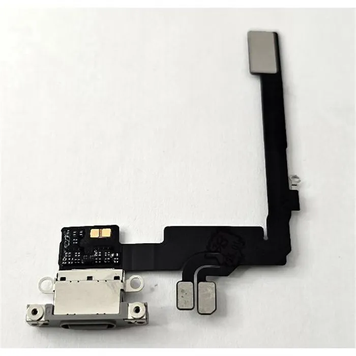 Flex puerto de carga marron para iPhone 16 Pro A3293 A3083 A3292 A3294 calidad premium