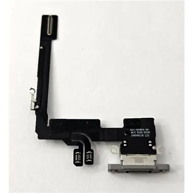 Flex puerto de carga marron para iPhone 16 Pro A3293 A3083 A3292 A3294 calidad premium