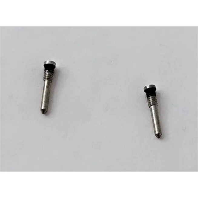 Set de 2 tornillos inferiores blancos para iPhone 16 Pro A3293 A3083 A3292 A3294 16 Pro Max A3296 A3084 A3295 A3297