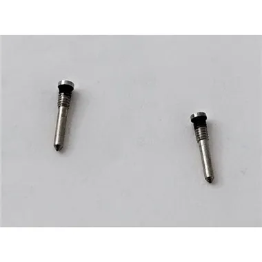 Set de 2 tornillos inferiores blancos para iPhone 16 Pro A3293 A3083 A3292 A3294 16 Pro Max A3296 A3084 A3295 A3297