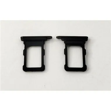Soporte o bandeja sim negra para iPhone 16 Pro A3293 A3083 A3292 A3294 iPhone 16 Pro Max A3296 A3084 A3295 A3297 
