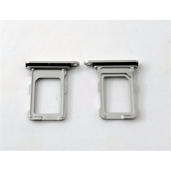 Soporte o bandeja sim blanca para iPhone 16 Pro A3293 A3083 A3292 A3294 16 Pro Max A3296 A3084 A3295 A3297