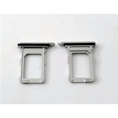 Soporte o bandeja sim blanca para iPhone 16 Pro A3293 A3083 A3292 A3294 16 Pro Max A3296 A3084 A3295 A3297