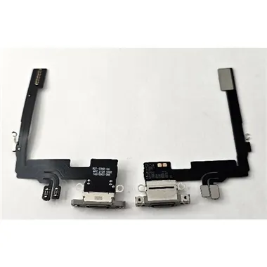 Flex puerto de carga marron para iPhone 16 Pro A3293 A3083 A3292 A3294 compatible