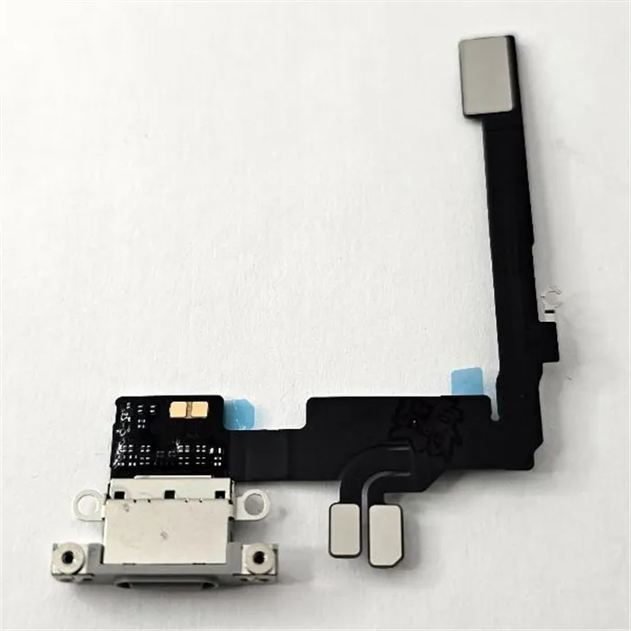 Flex puerto de carga blanco para iPhone 16 Pro A3293 A3083 A3292 A3294 calidad premium