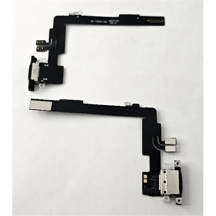 Flex puerto de carga negro para iPhone 16 Pro Max A3296 A3084 A3295 A3297 compatible